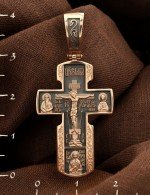 Крест из золота 585 пробы