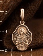 Образок из золота 585 пробы