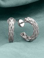 Серьги из белого золота 585 пробы