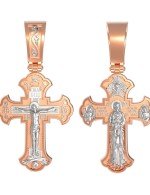 Крест из золота 585 пробы