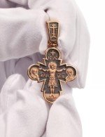 Крест из золота 585 пробы