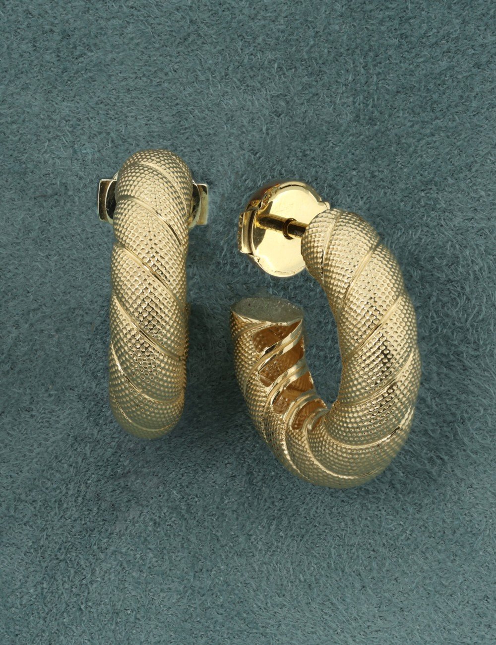 Серьги из лимонного золота 585 пробы