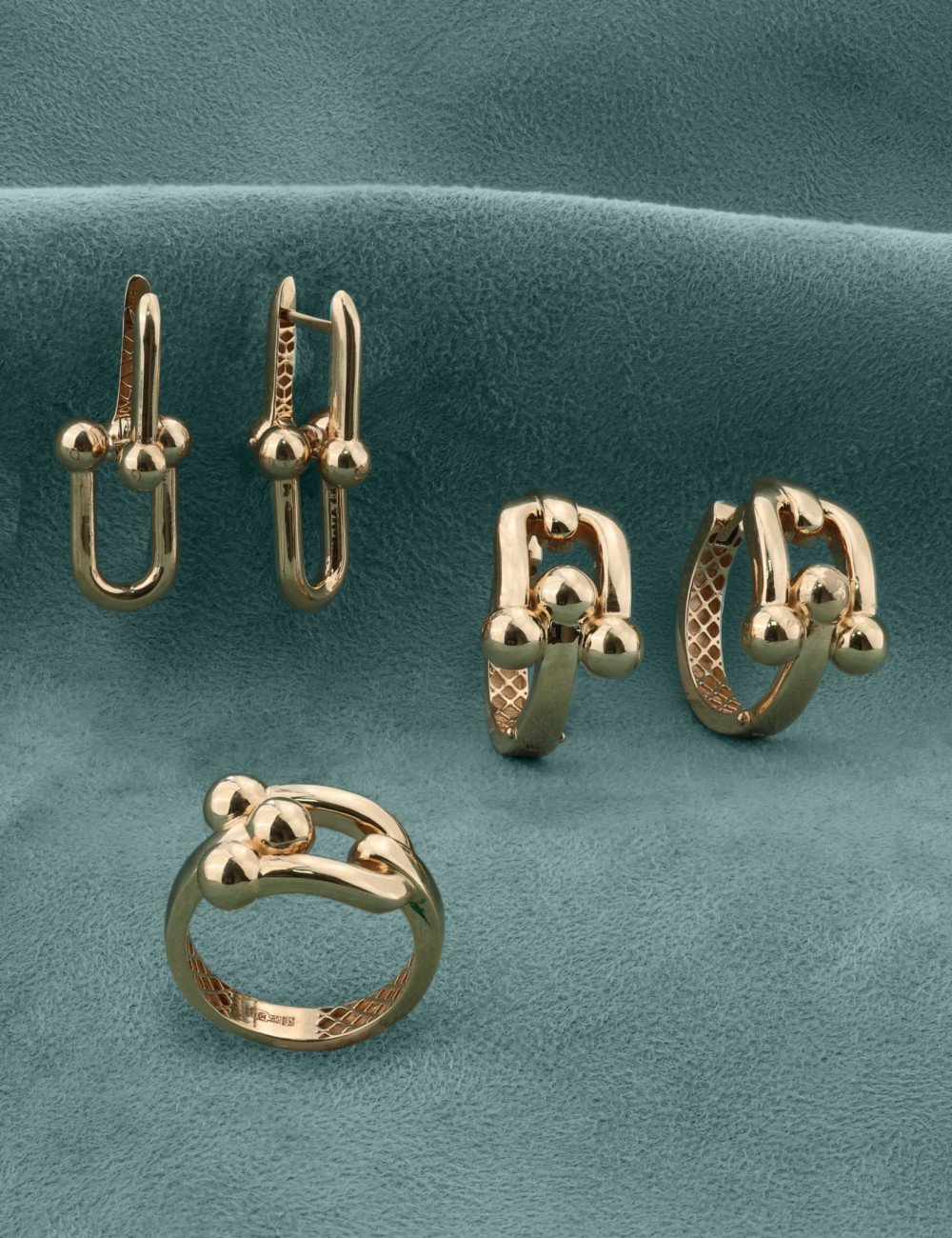 Серьги из золота 585 пробы