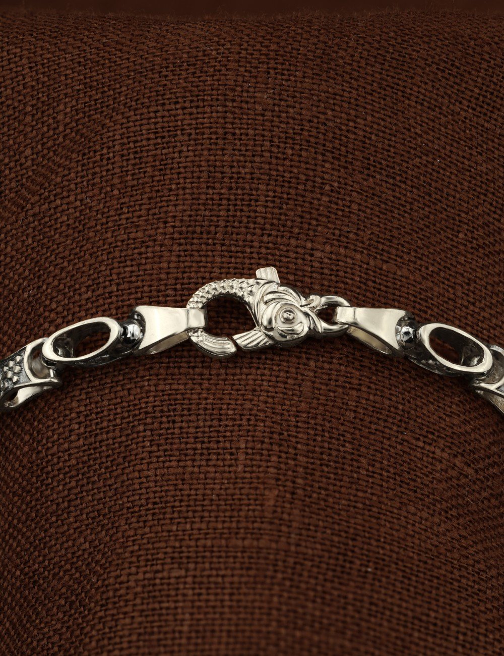 Цепь из белого золота 585 пробы