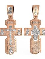 Крест из золота 585 пробы
