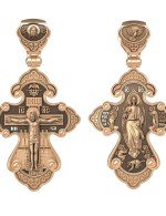 Крест из золота 585 пробы