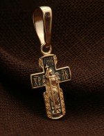 Крест из золота 585 пробы