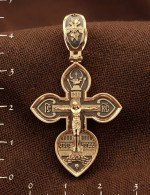 Крест из золота 585 пробы