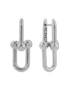 Серьги из белого золота 585 пробы