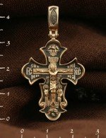 Крест из золота 585 пробы