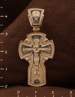 Крест из золота 585 пробы