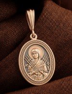 Образок из золота 585 пробы