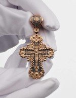 Крест из золота 585 пробы
