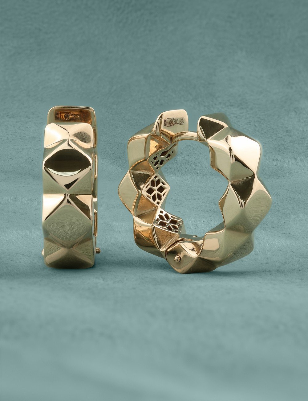 Серьги из золота 585 пробы
