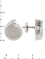 Серьги из белого золота 585 пробы