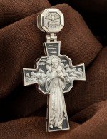 Крест из серебра 925 пробы