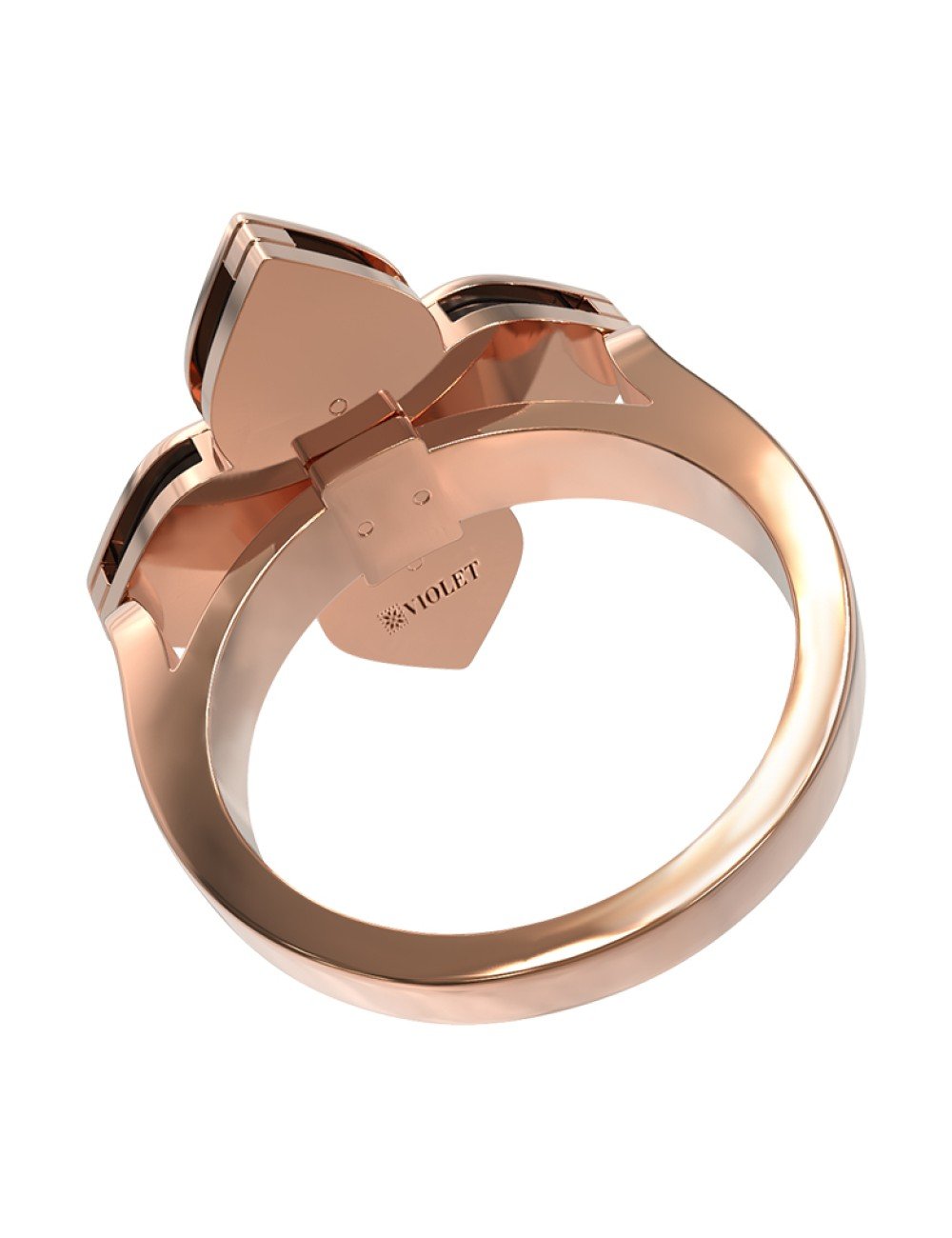 Кольцо из золота 585 пробы c бриллиантами и ониксом