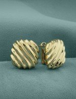 Серьги из лимонного золота 585 пробы