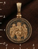 Образок из золота 585 пробы