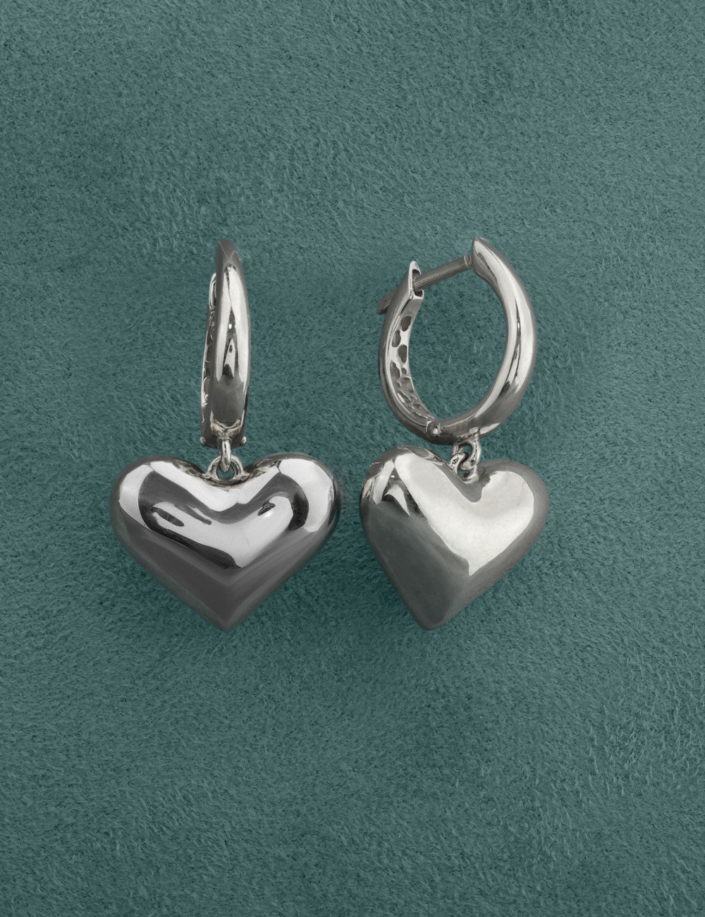Серьги из белого золота 585 пробы
