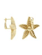 Серьги из лимонного золота 585 пробы