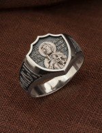 Кольцо из белого золота 585 пробы