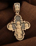 Крест из золота 585 пробы