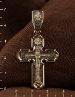 Крест из золота 585 пробы