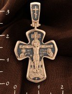 Крест из золота 585 пробы