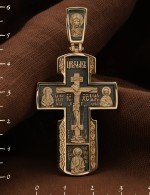 Крест из золота 585 пробы