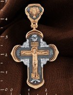 Крест из золота 585 пробы