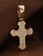 Крест из золота 585 пробы