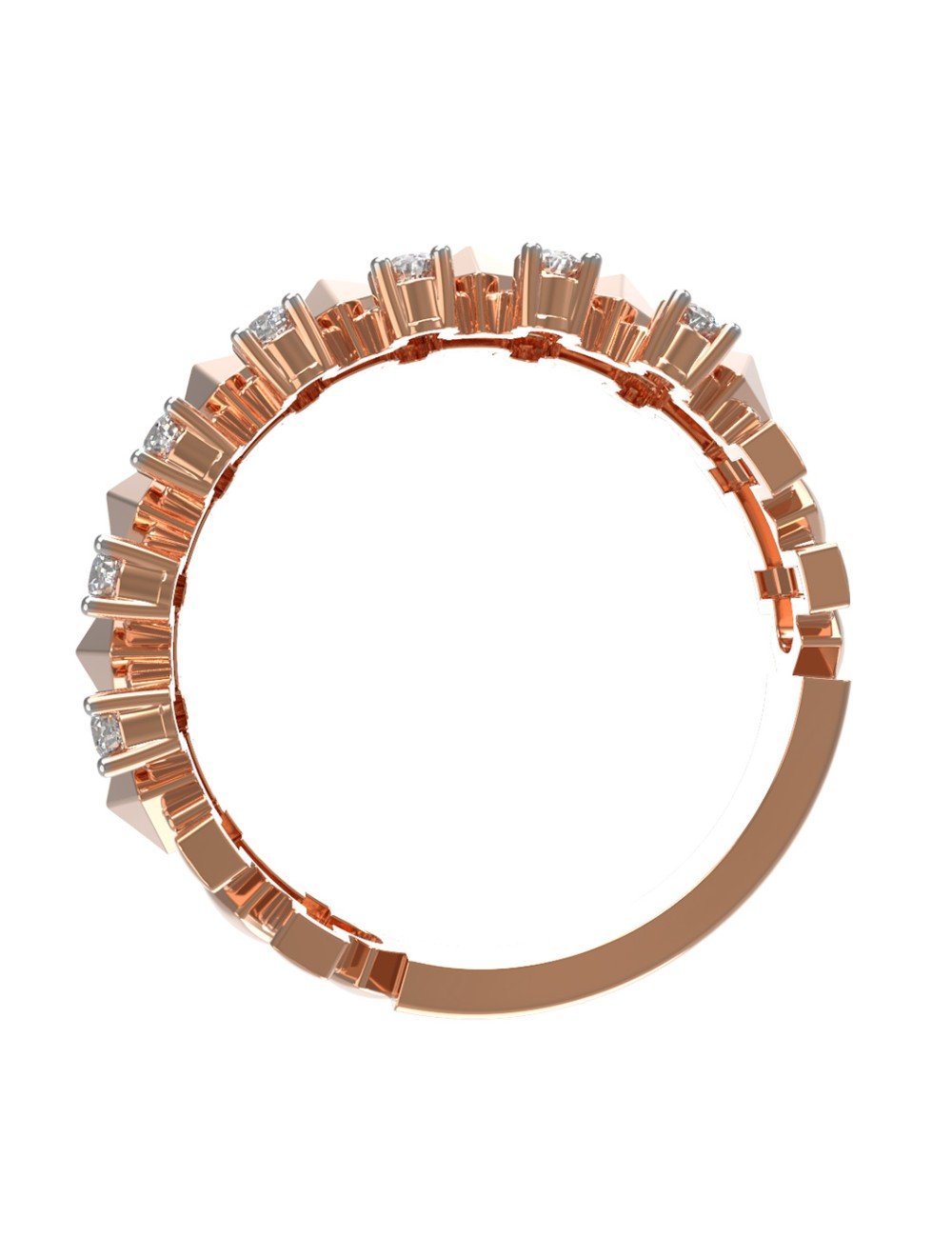 Кольцо из золота 585 пробы c бриллиантами