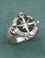 Кольцо из белого золота 585 пробы