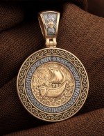 Образок из золота 585 пробы