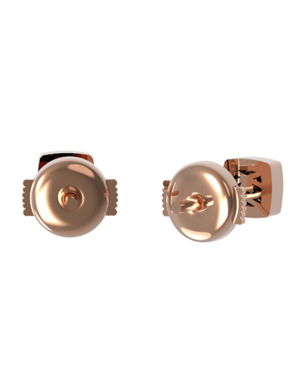 Серьги из золота 585 пробы c бриллиантами