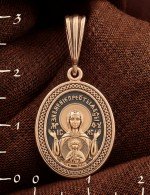 Образок из золота 585 пробы