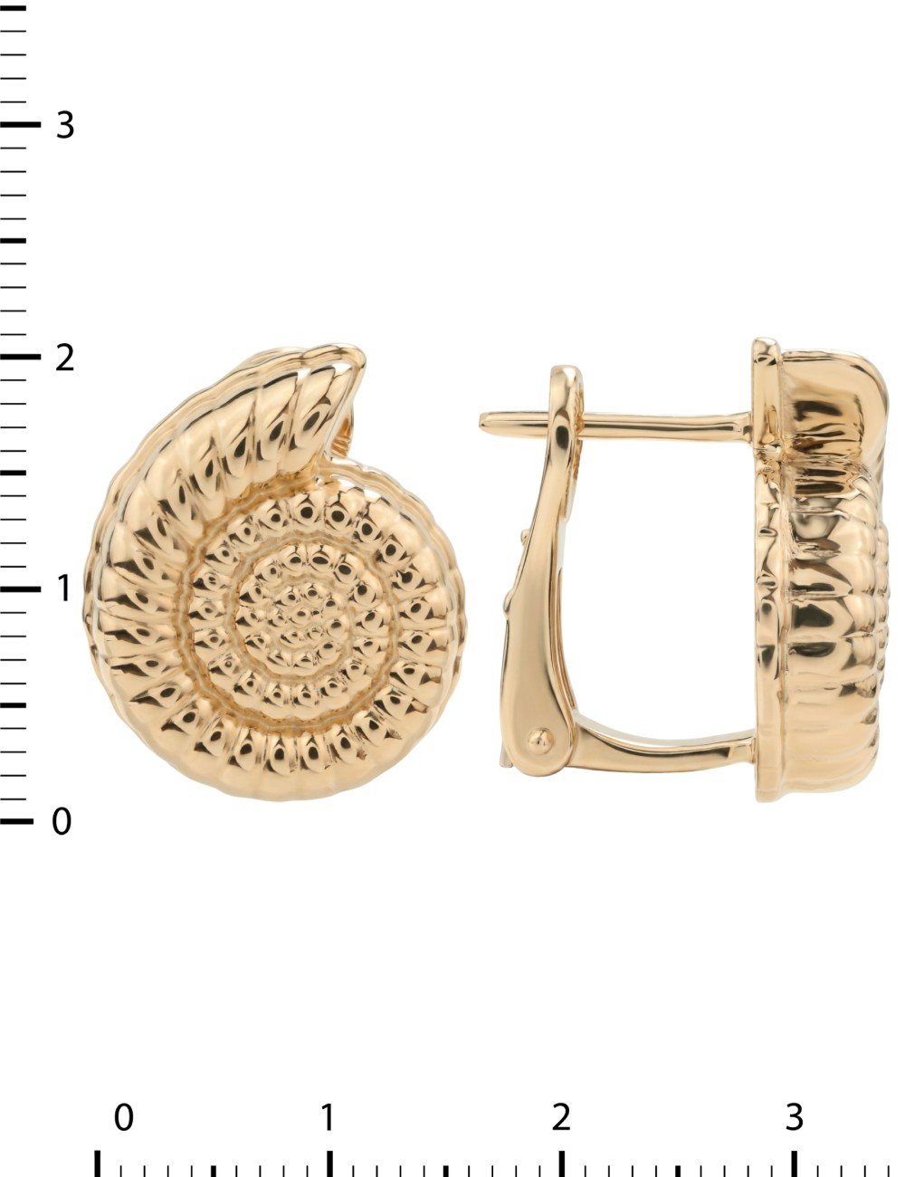 Серьги из золота 585 пробы