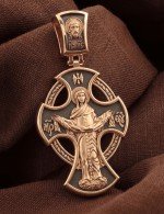 Крест из золота 585 пробы