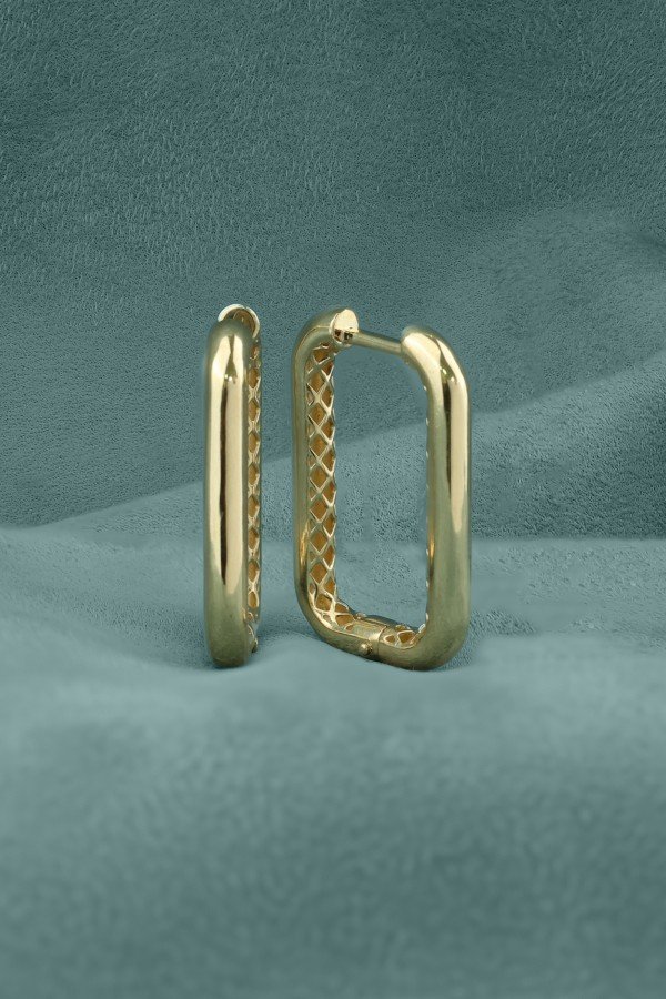 Серьги из лимонного золота 585 пробы