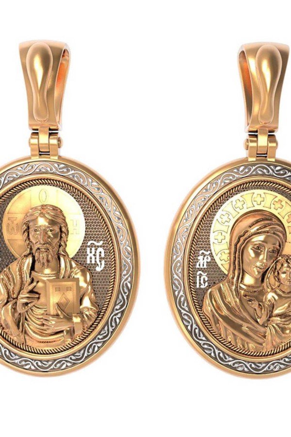 Образок из золота 585 пробы