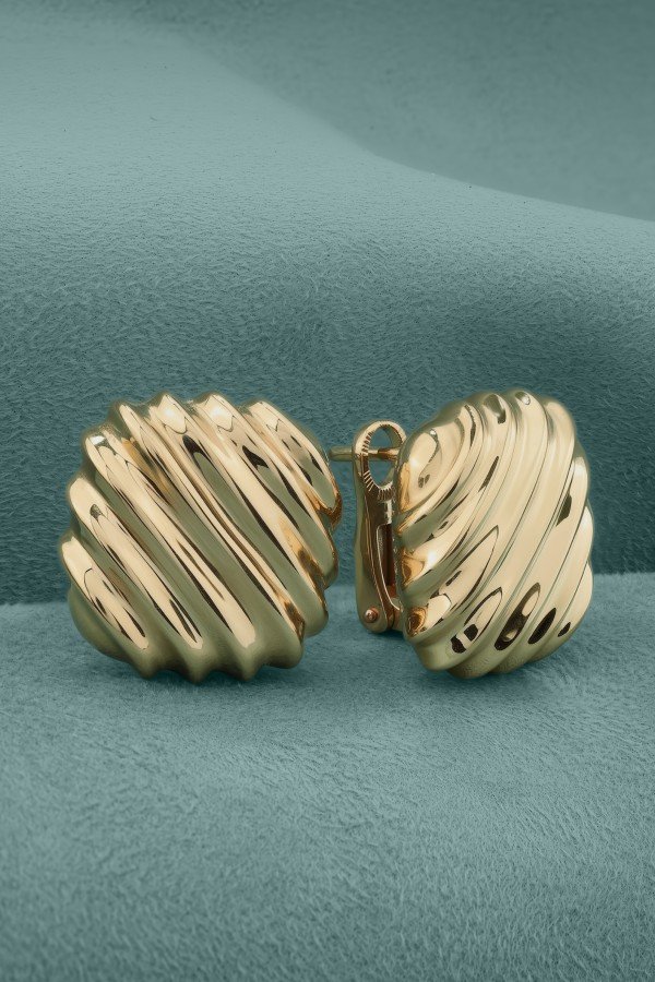 Серьги из золота 585 пробы