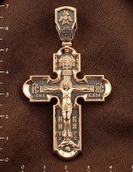 Крест из золота 585 пробы