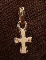 Крест из золота 585 пробы