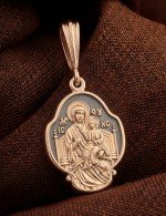 Образок из золота 585 пробы