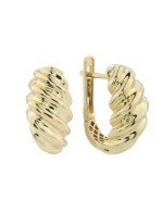 Серьги из лимонного золота 585 пробы