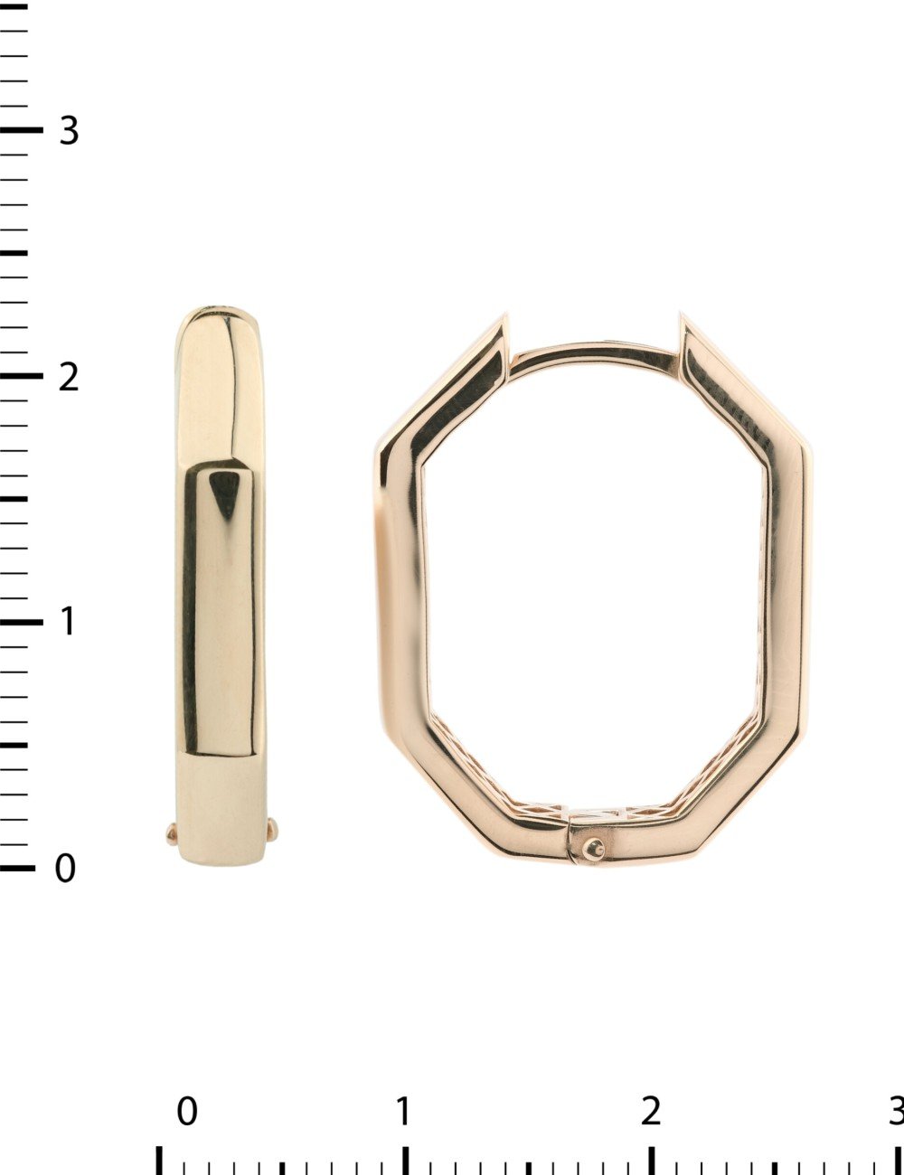 Серьги из золота 585 пробы