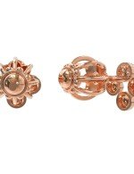 Серьги из золота 585 пробы c бриллиантами