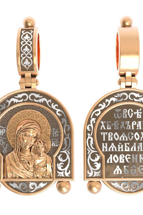 Образок из золота 585 пробы