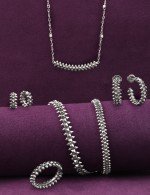 Серьги из белого золота 585 пробы